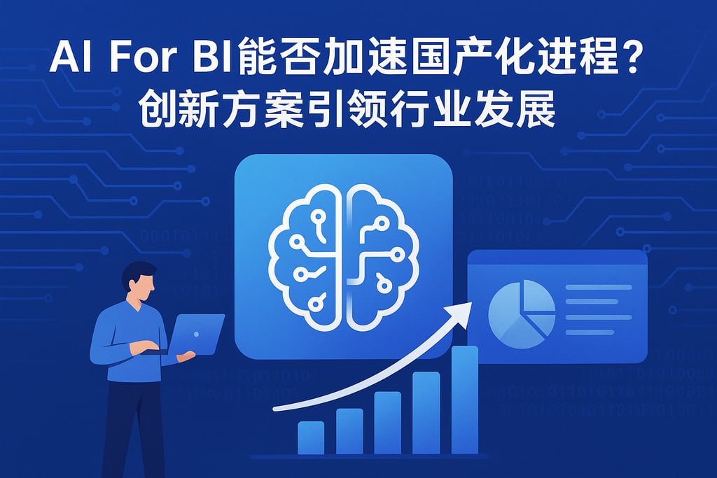 AI For BI能否加速国产化进程？创新方案引领行业发展